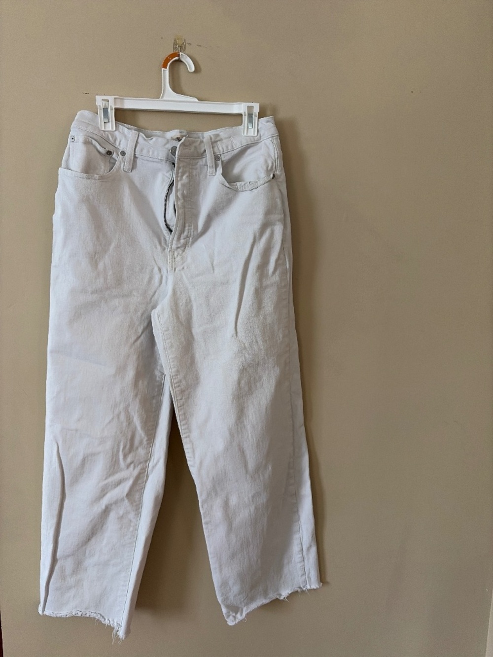 White Madewell jeans